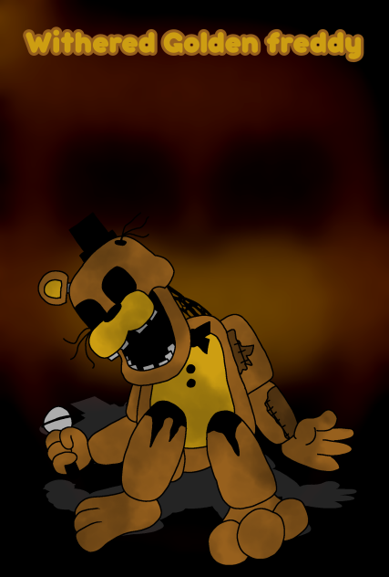 Withered Golden Freddy but in my style