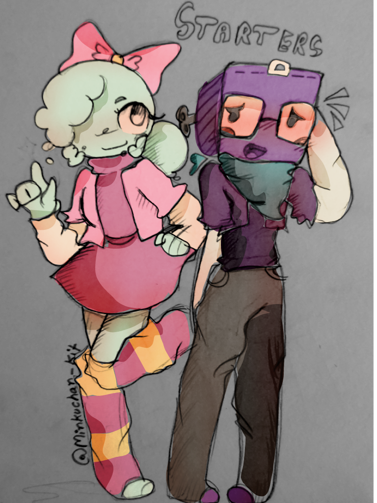 poppy and Boxten - ibisPaint