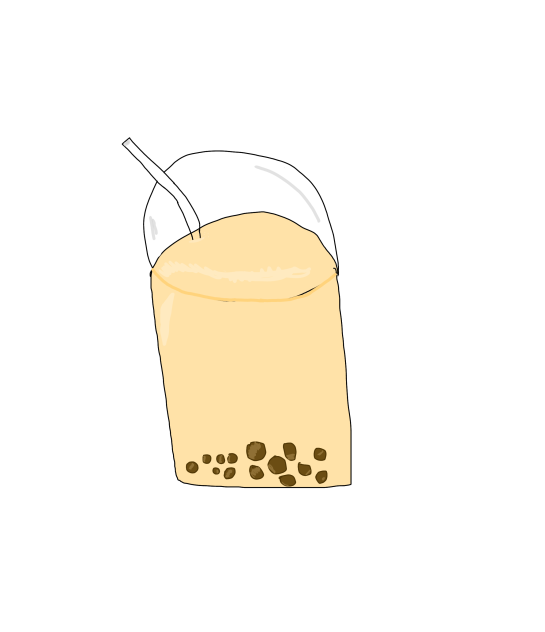 boba tea - ibisPaint