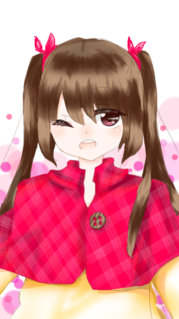 ホットドッグ系 ツインテールな女の子