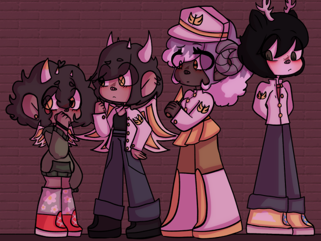 War Over Petals height chart 2 - ibisPaint
