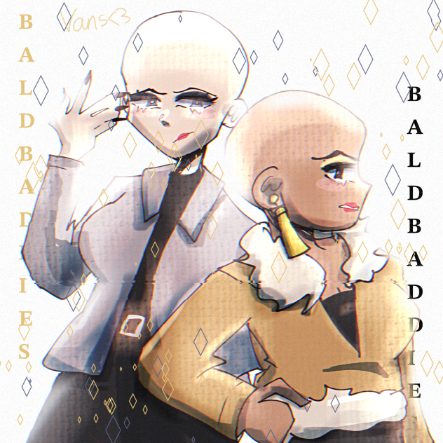 bALd BaDdiES 👁️👄👁️⭐️