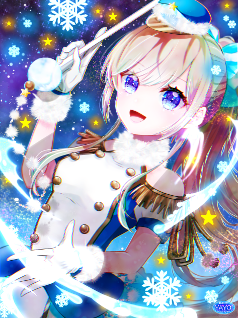 星と雪のマーチ