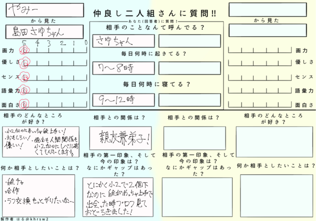 さゆちゃん続きお願いします！