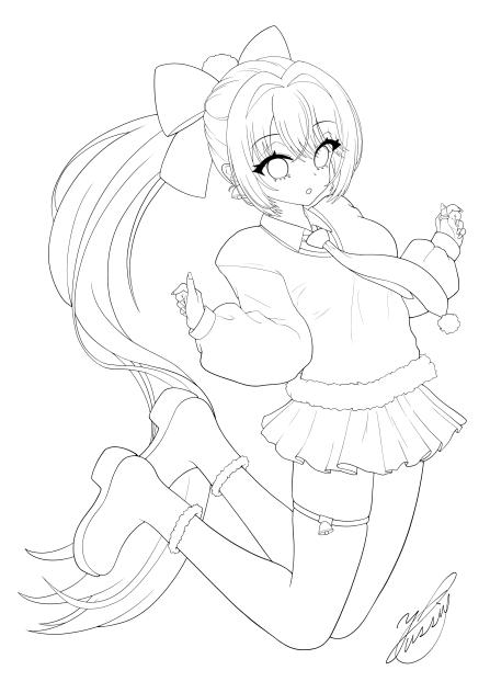 メリクリ2024（線画）