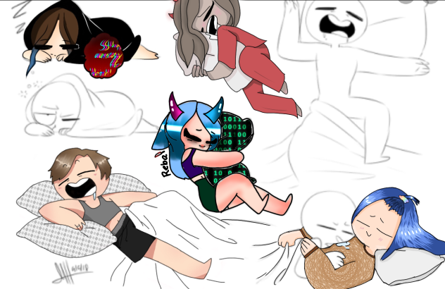 Sleeping Collab