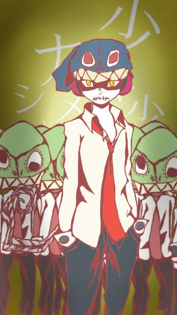 少年少女カメレオンシンプトム