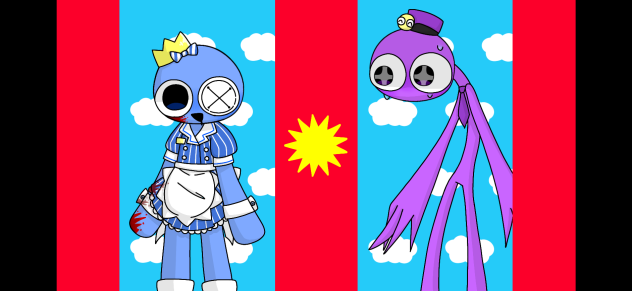 メズマライザーパロの紫青