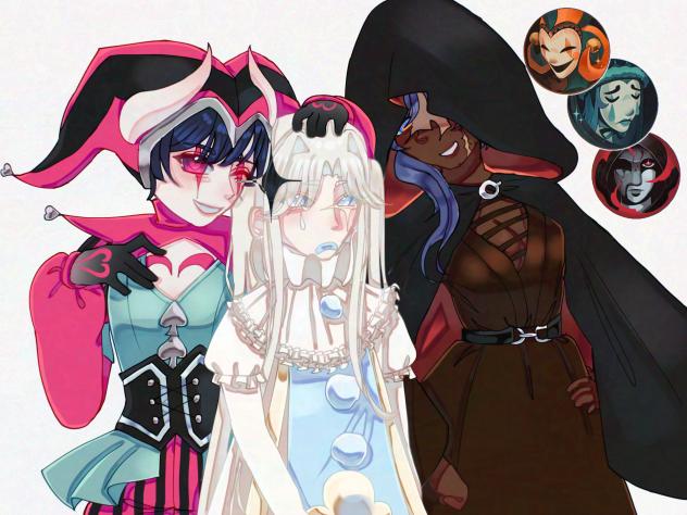 ArtFight 2026 themes as my ocs!