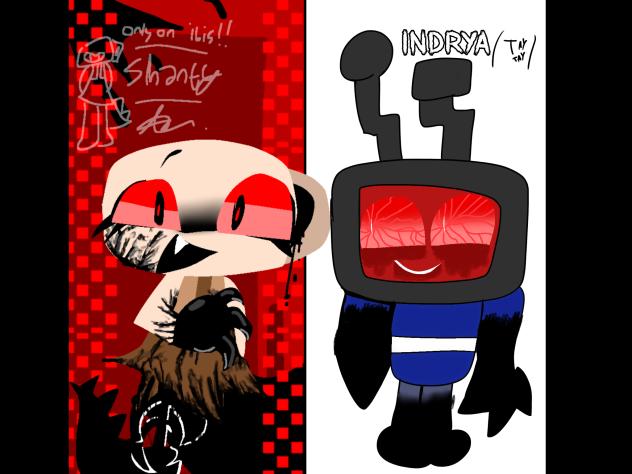 Dandy’s world twisted collab - ibisPaint