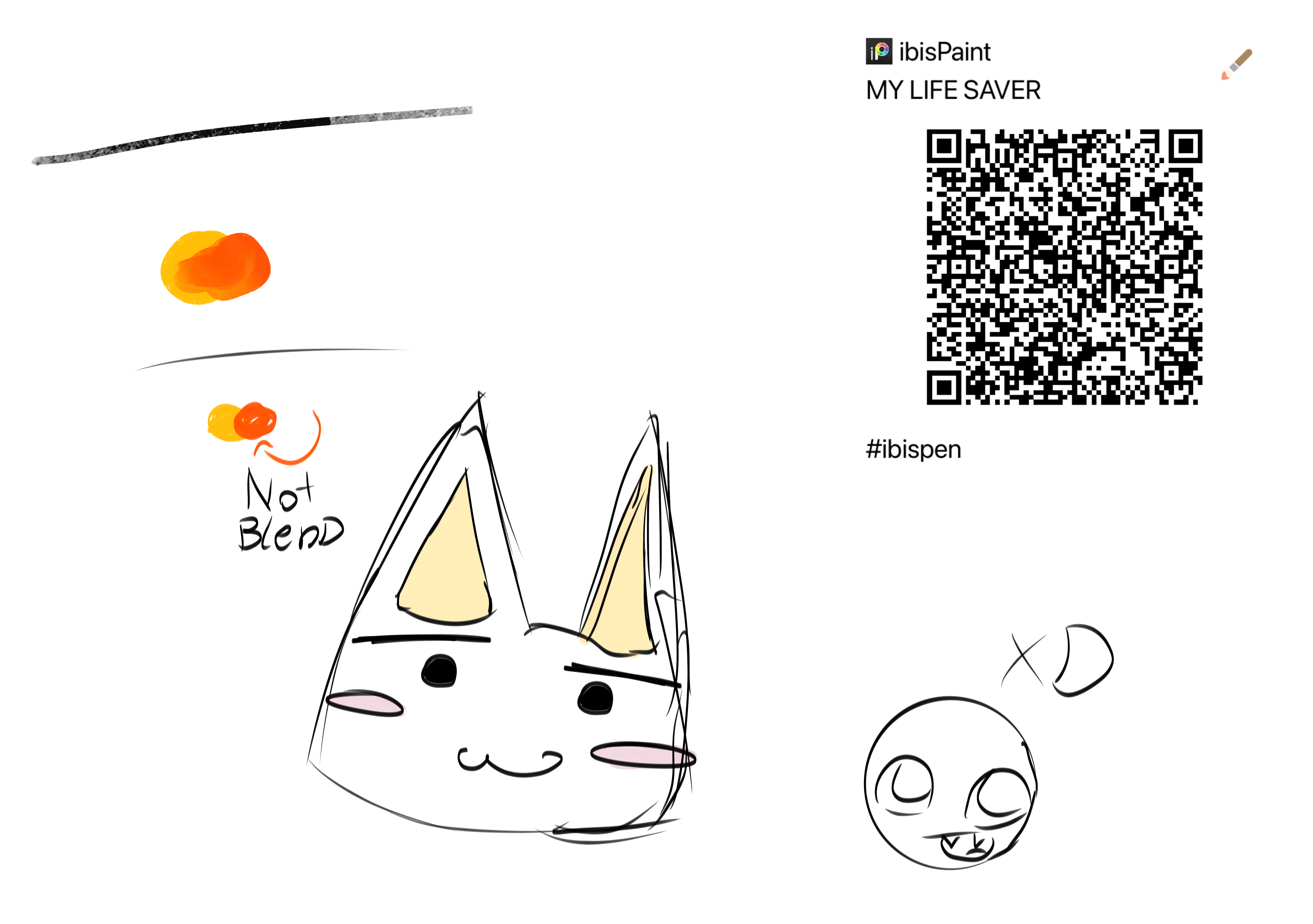 blending brush and my fav brush!_Wiederhergestellt - ibisPaint