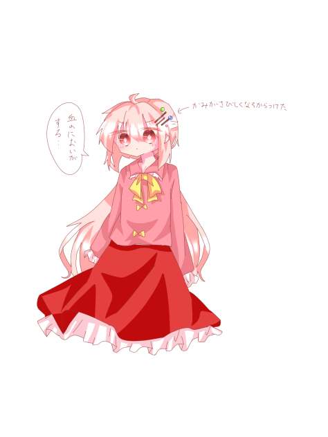 妹紅に輝夜の服〜