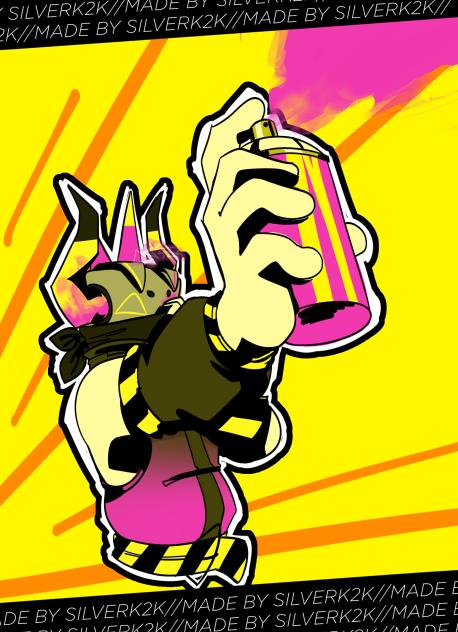 PHIGHTOBER DAY 8! GRAFFITI