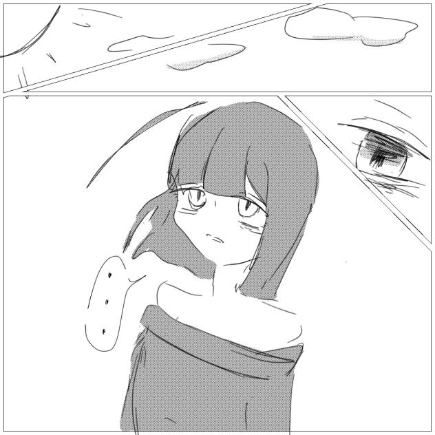 漫画風瑠璃ちゃん