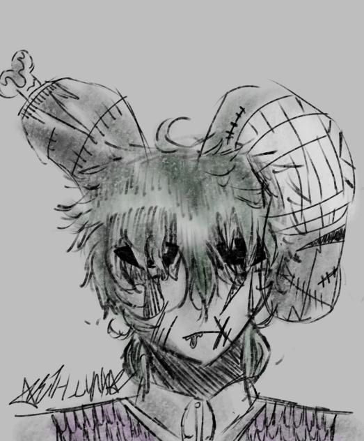 BONSAII [an OC of mine] [sketch]