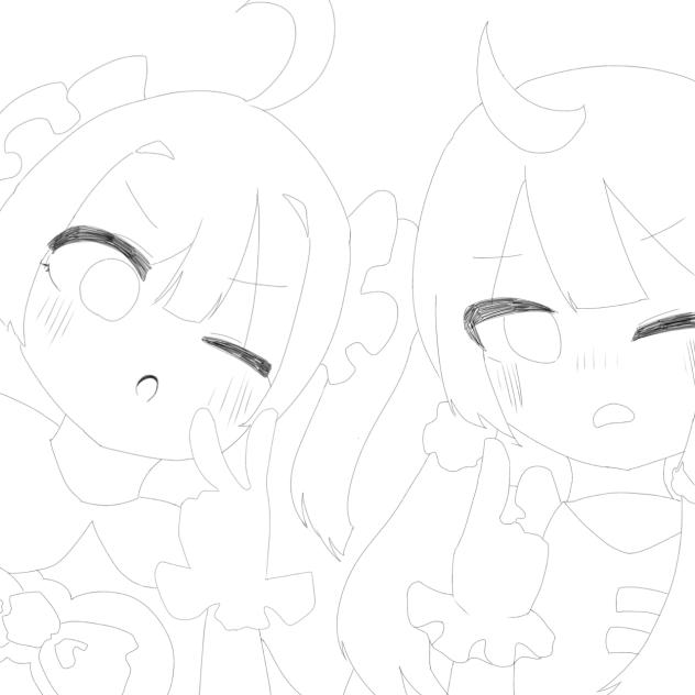 アイドル　塗り絵