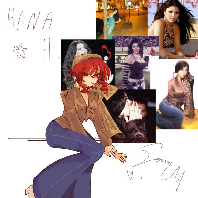 Hana in Haifa Wehbe fits