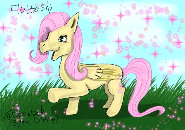 Fluttershy fanart-My Little Pony