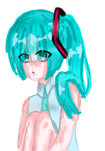 サイドテールミクさん