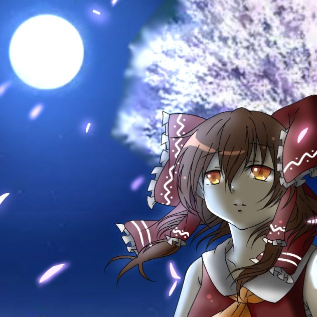 夜桜
