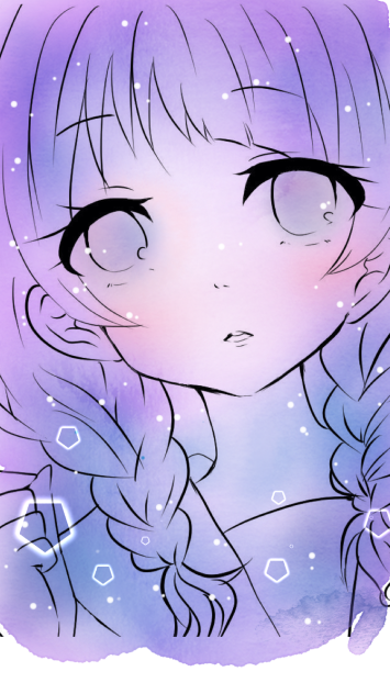 線画お借りしました 塗り絵