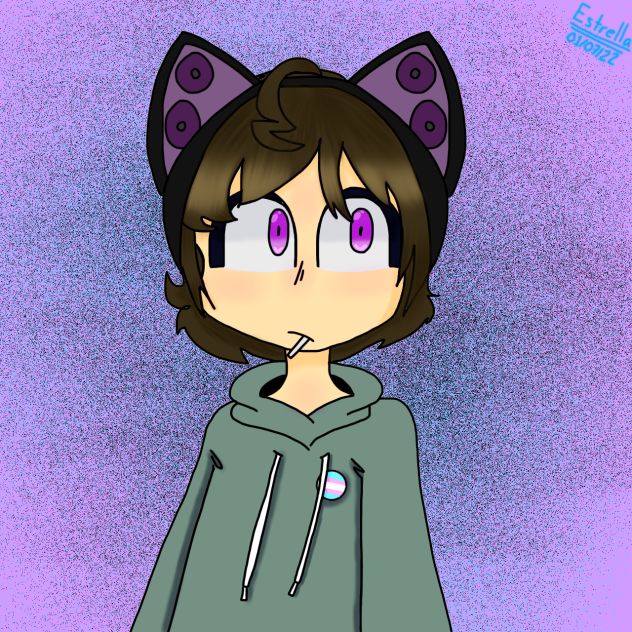 Headphones with cat ears