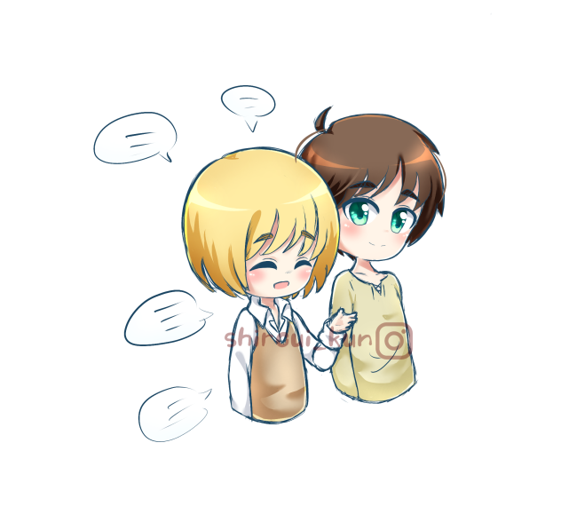 エレン & アルミン 進撃の巨人 エレアル