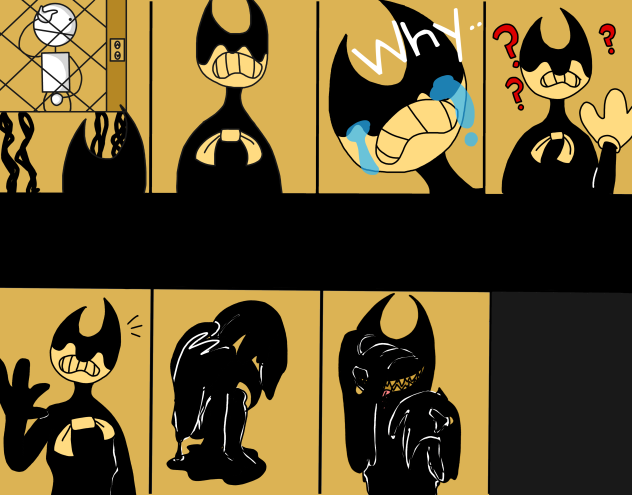 Bendy Comic Strip Part 2