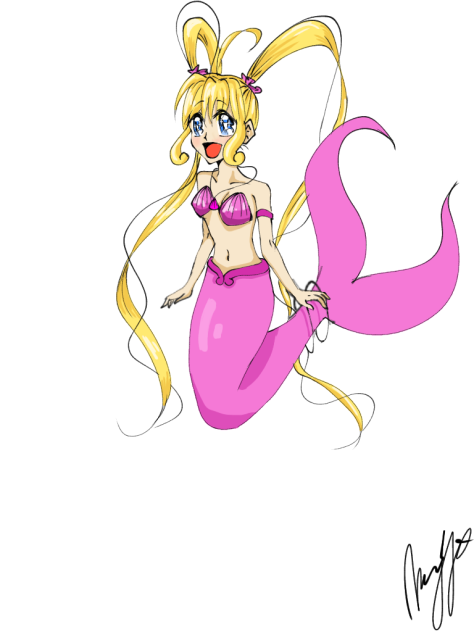 Luchia from Mermaid Melody