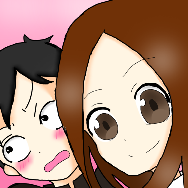 高木さんと西片 Ibispaint 高木さんと西片 Ibispaint