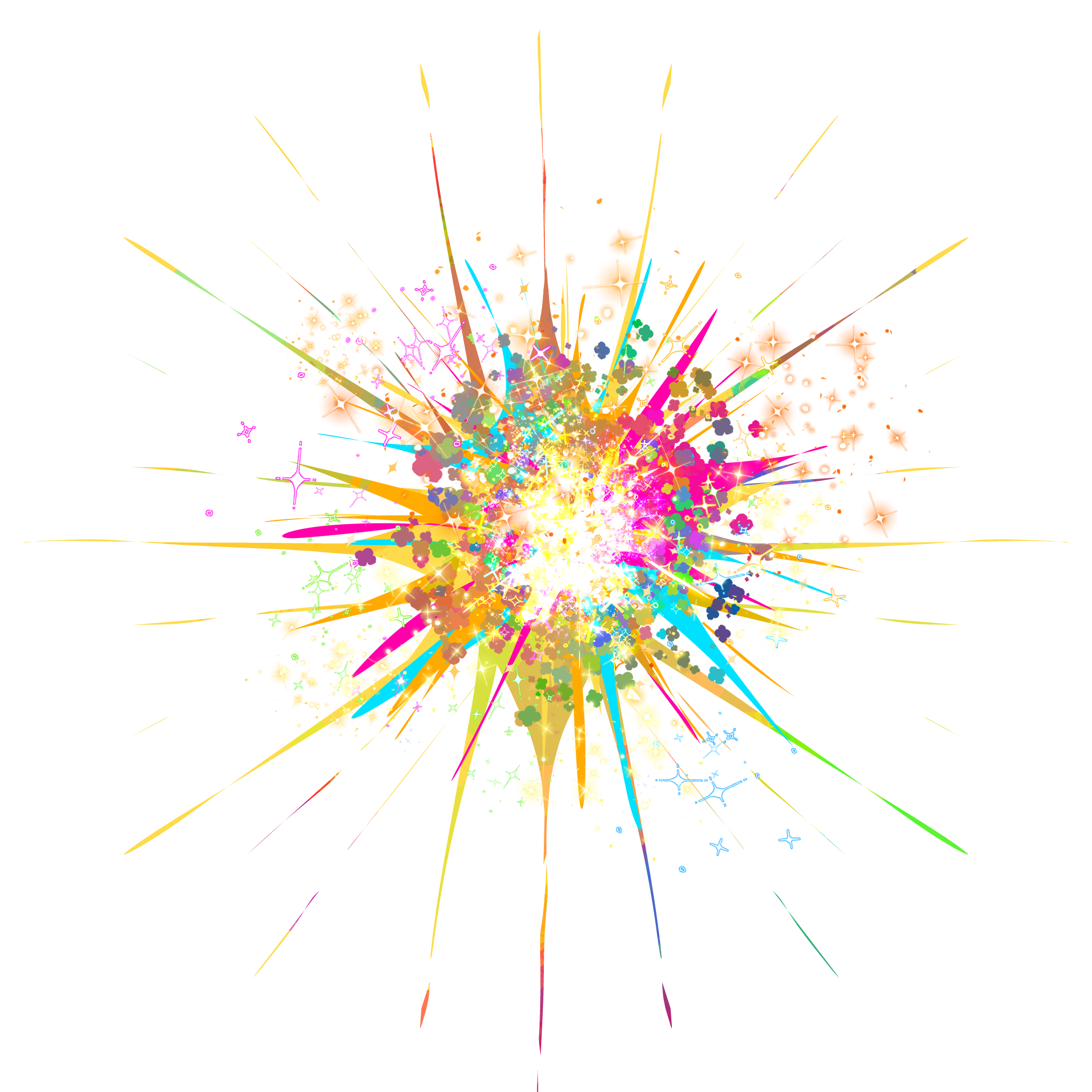 Colourful Star - ibisPaint