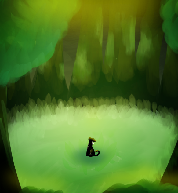 Sitting in the Forest