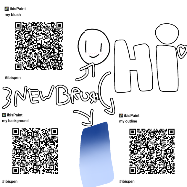 3 new brushes - ibisPaint