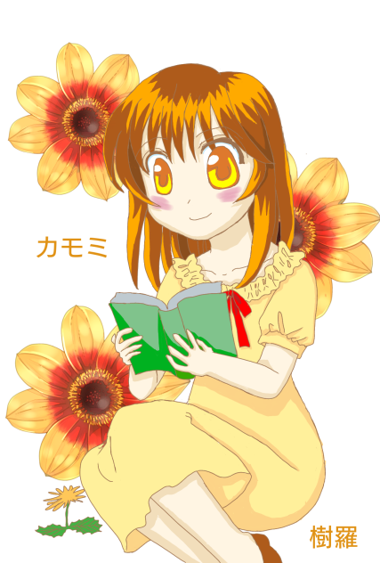 どうぶつの森 擬人化カモミちゃん Ibispaint