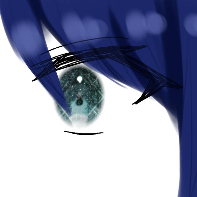 レオニ　まばたき　髪ありVer