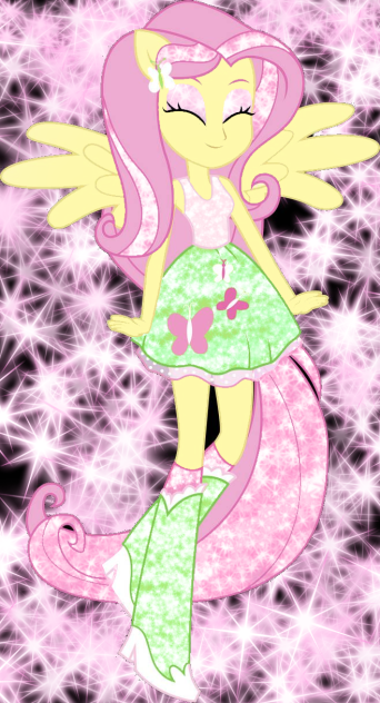 fluttershy pony up  Ibis paint ×