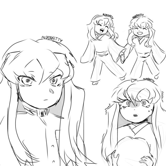 Muichiro and Yuichiro sketches