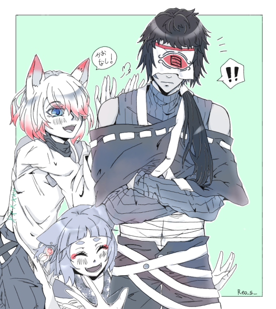 3人は仲良し
