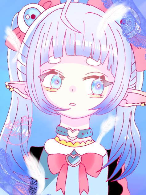 エルフの女の子