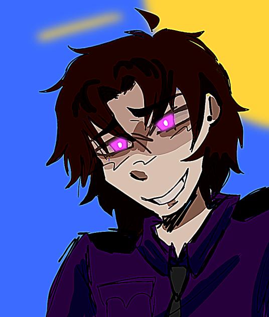 He's got such a nice smile - ibisPaint