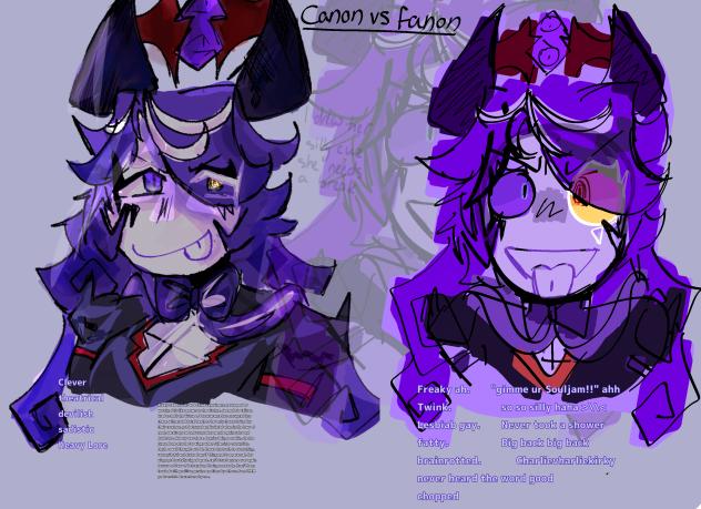 CRK- canon Vs fanon thing