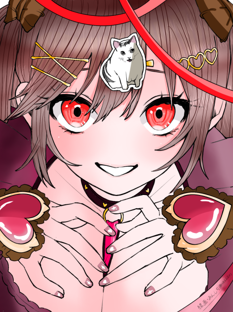 みんしち様の線画を塗らせていただきました！