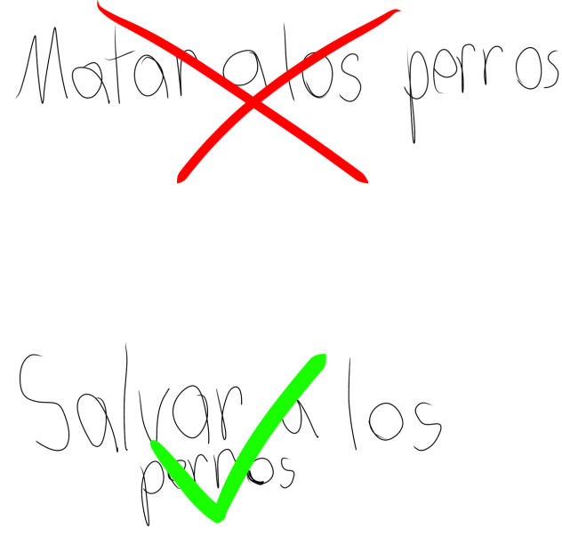 Salven a los perros alaberga