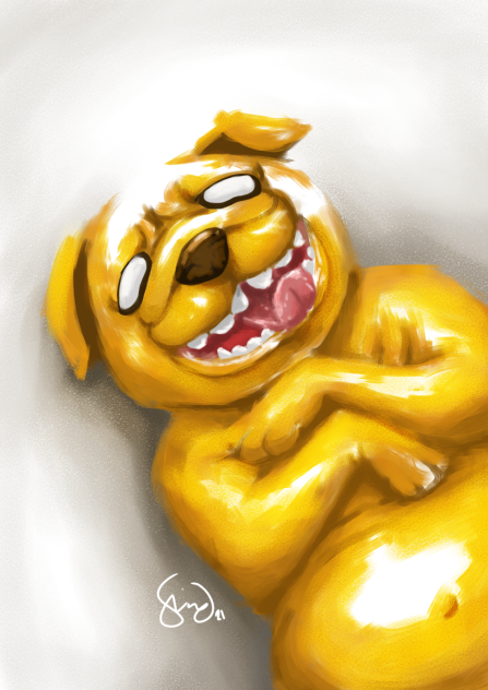 Jake as pug