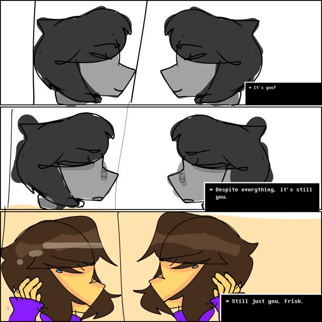 Despite everything, it's still you,Frisk - ibisPaint