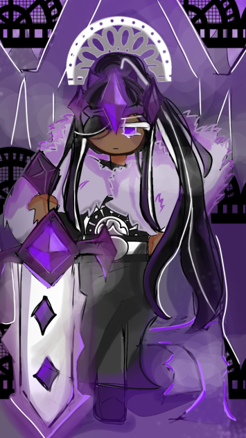 Dark cacao's costume