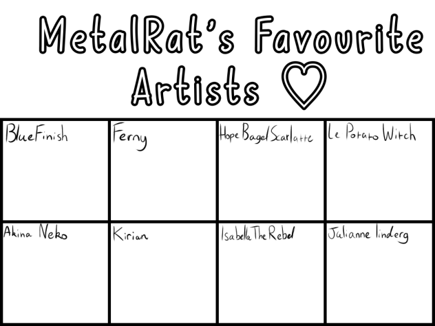 My Favourite Artists ❤️