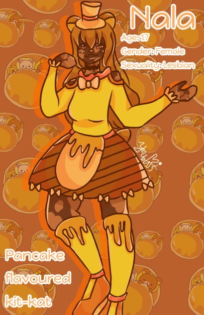 Pancake kitkat 🥞 - ibisPaint