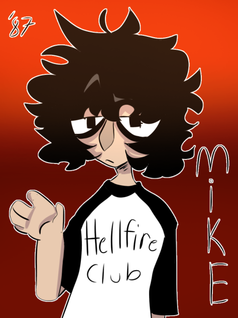 Mike wheeler doodle 🤷‍♀️