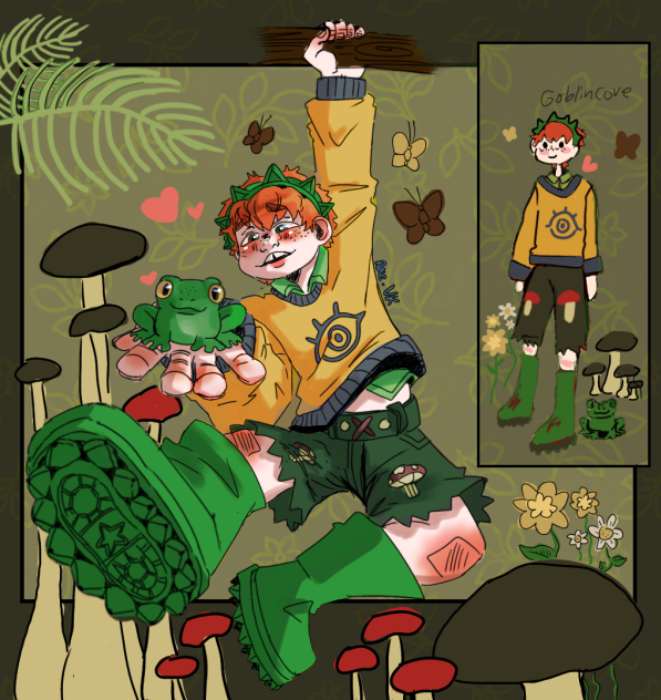 Aesthetics as characters 1 goblincore